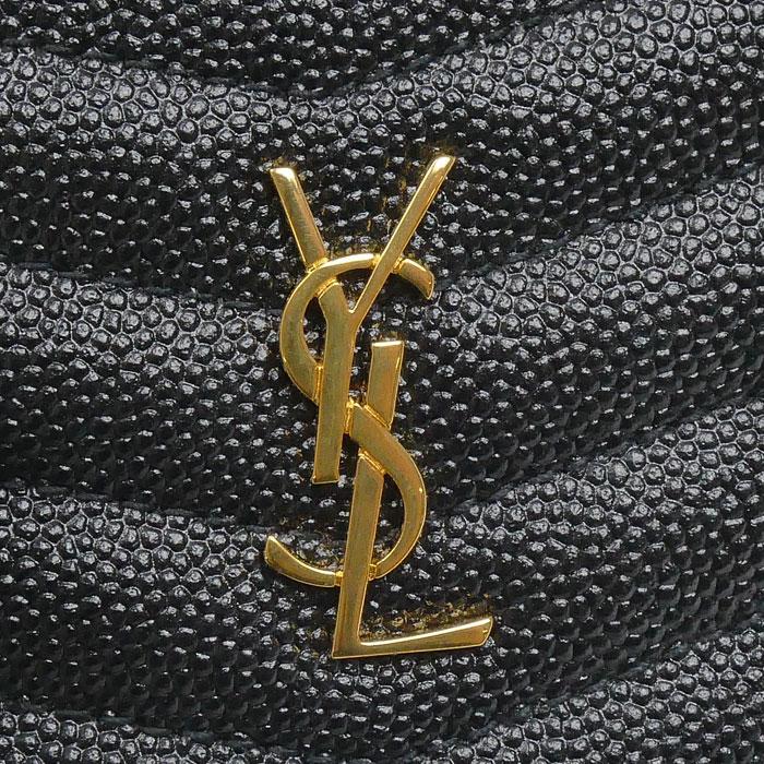 SAINT LAURENT サンローラン ベイビー ルー レザー チェーンショルダー ショルダーバッグ ブラック 635088 レディース【中古】【美品】 SAINT LAURENT サンローラン ベイビー ルー レザー チェーンショルダー