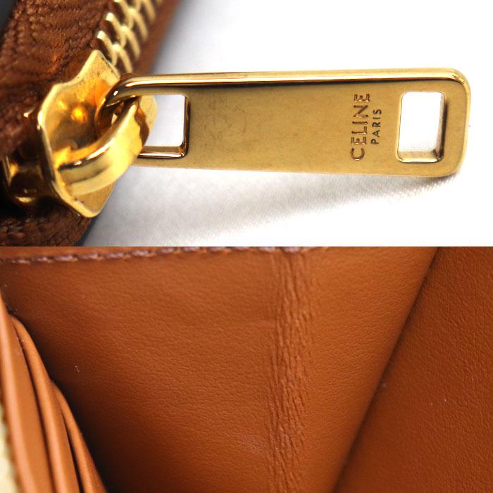 CELINE（セリーヌ） キュイル トリオンフ コインケース タン 10K533DR8