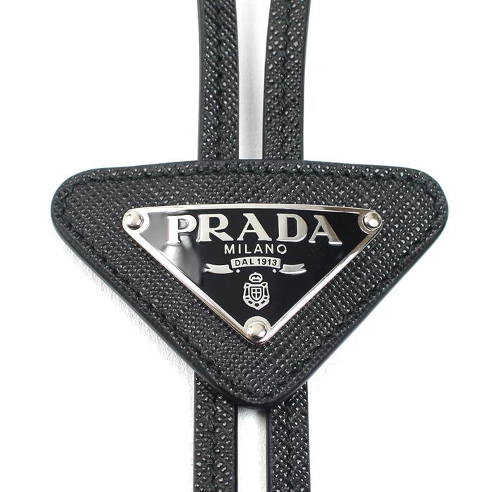PRADA（プラダ） レザー サフィアーノレザー ボロタイ 