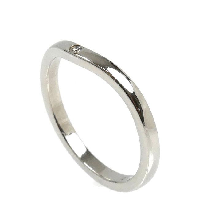 Cartier（カルティエ） Pt950 バレリーナ カーブ ウェディング 3P 