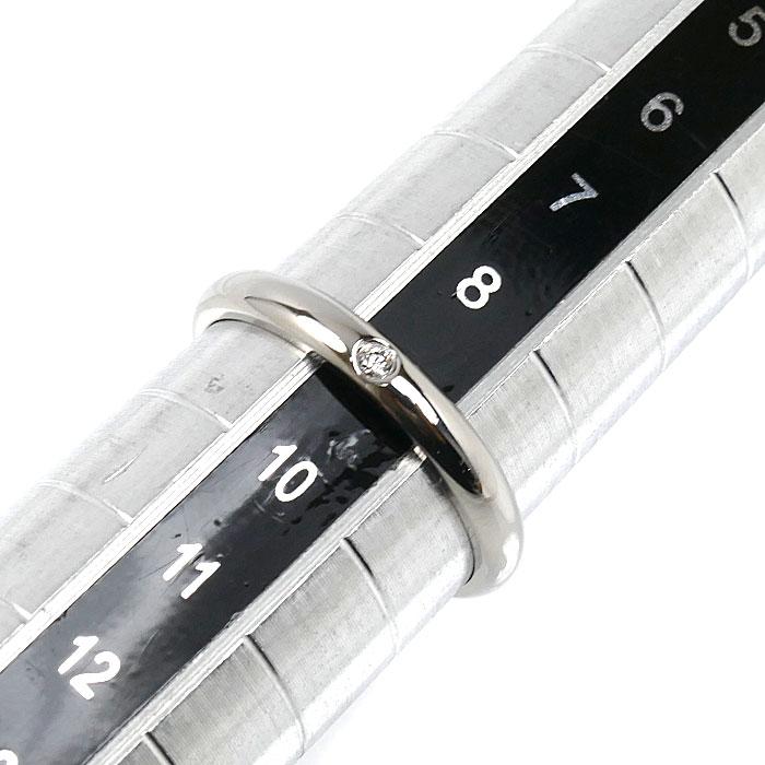 Cartier（カルティエ） Pt950プラチナ 1895ウェディング 1Pダイヤ