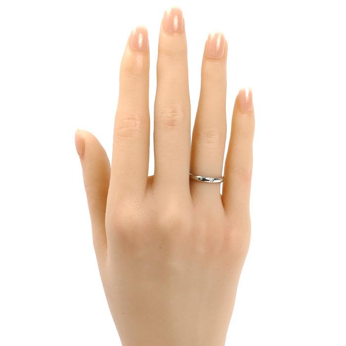 Cartier（カルティエ） Pt950プラチナ 1895ウェディング 1Pダイヤ