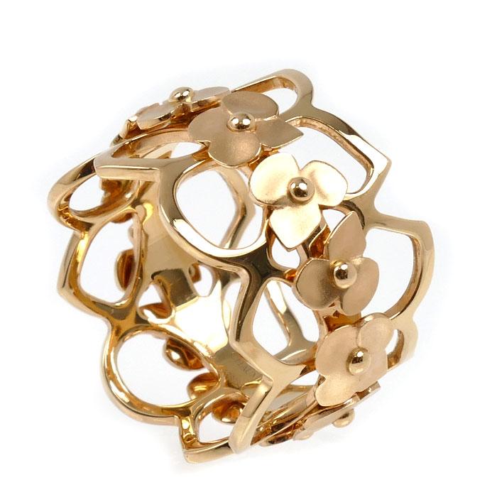 CHAUMET（ショーメ） K18PG ピンクゴールド オルタンシア リング・指輪