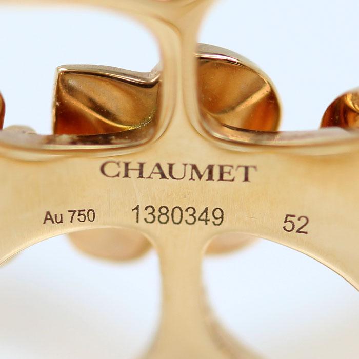 CHAUMET（ショーメ） K18PG ピンクゴールド オルタンシア リング・指輪
