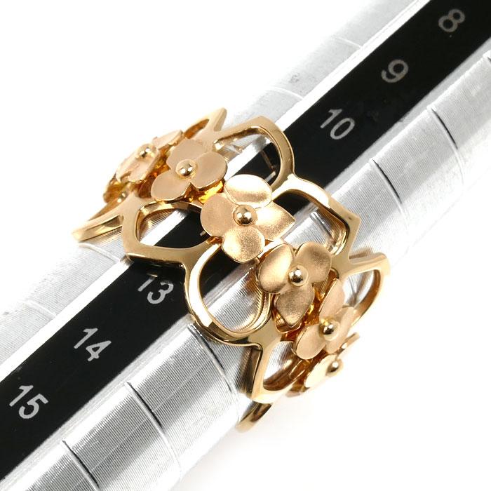 CHAUMET（ショーメ） K18PG ピンクゴールド オルタンシア リング・指輪