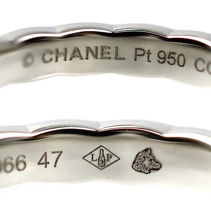 CHANEL（シャネル） Pt950プラチナ ココクラッシュ スモール 1PD
