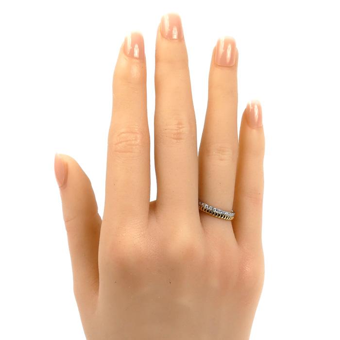 BOUCHERON（ブシュロン） K18YG/WG キャトル ラディアント リング