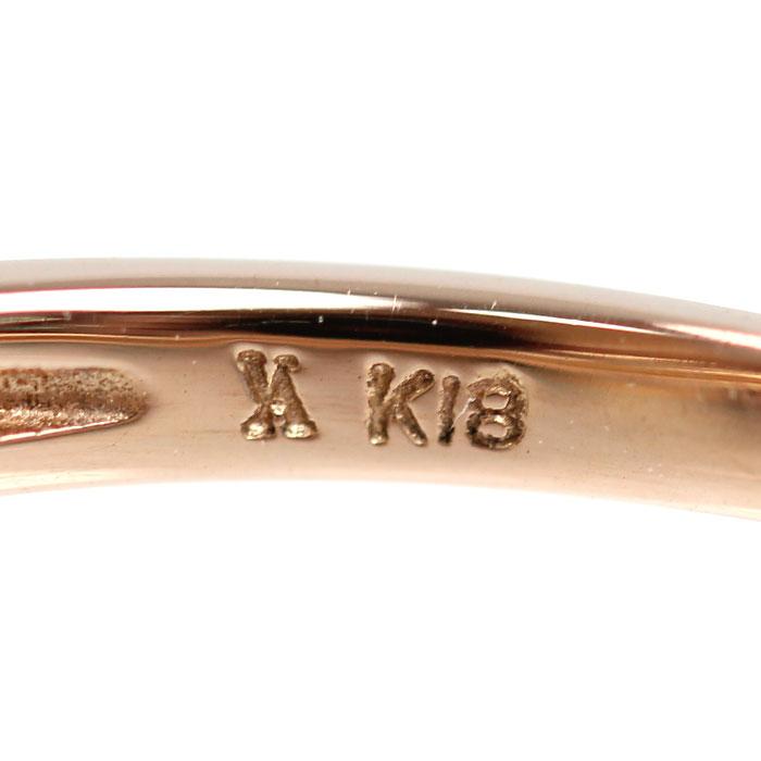 Vendome Aoyama ヴァンドーム青山 K18PG ローズクォーツ リング・指輪