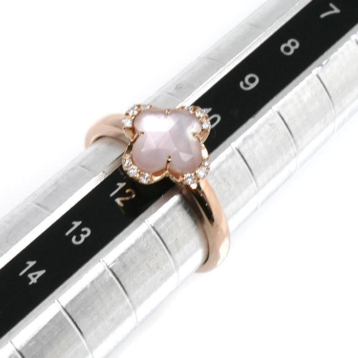 Vendome Aoyama ヴァンドーム青山 K18PG ローズクォーツ リング・指輪
