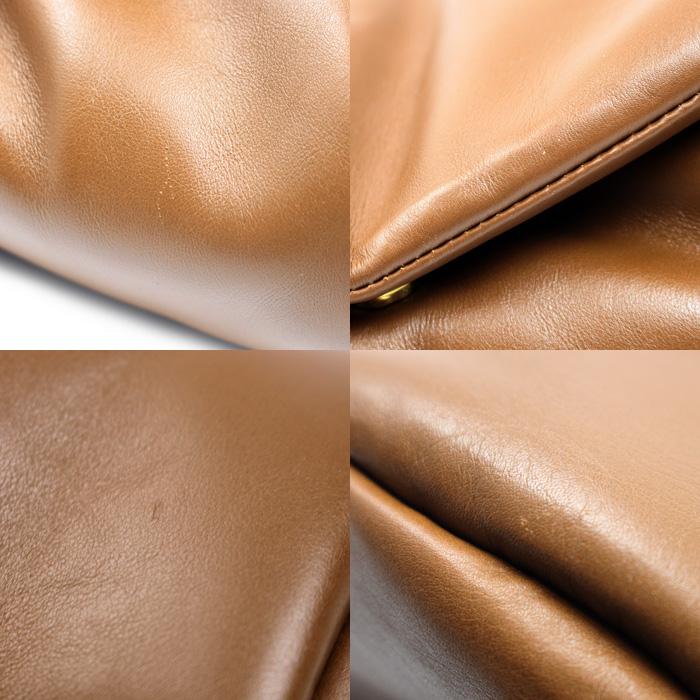 JIL SANDER ジルサンダー カン ノーロ パディング グランデ ショルダーバッグ ブラウン J08WD0056 レディース【中古】 JIL SANDER（ジルサンダー） カン ノーロ パディング グランデ
