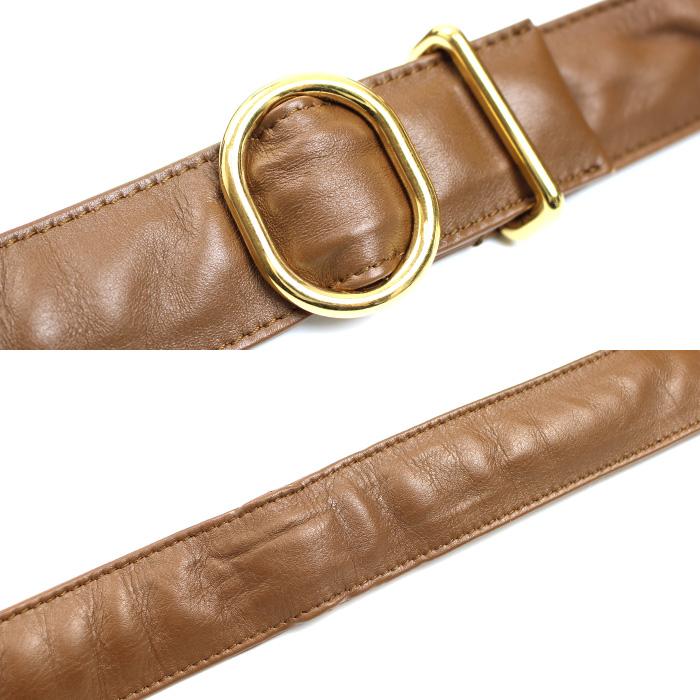 JIL SANDER ジルサンダー カン ノーロ パディング グランデ ショルダーバッグ ブラウン J08WD0056 レディース【中古】 JIL SANDER（ジルサンダー） カン ノーロ パディング グランデ