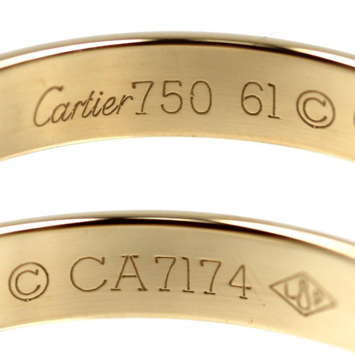 Cartier（カルティエ） K18YG イエローゴールド 1895ウェディング