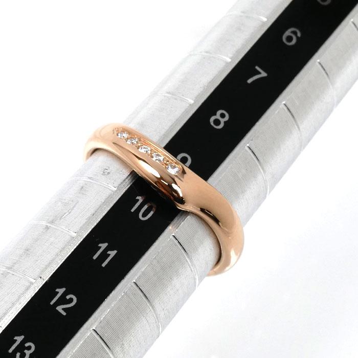 TIFFANY&Co.（ティファニー） K18PG オープンハートバンド ダイヤ