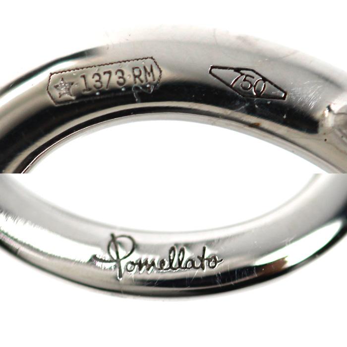 ポメラート Pomellato K18WG ホワイトゴールド ブレラ ピアス