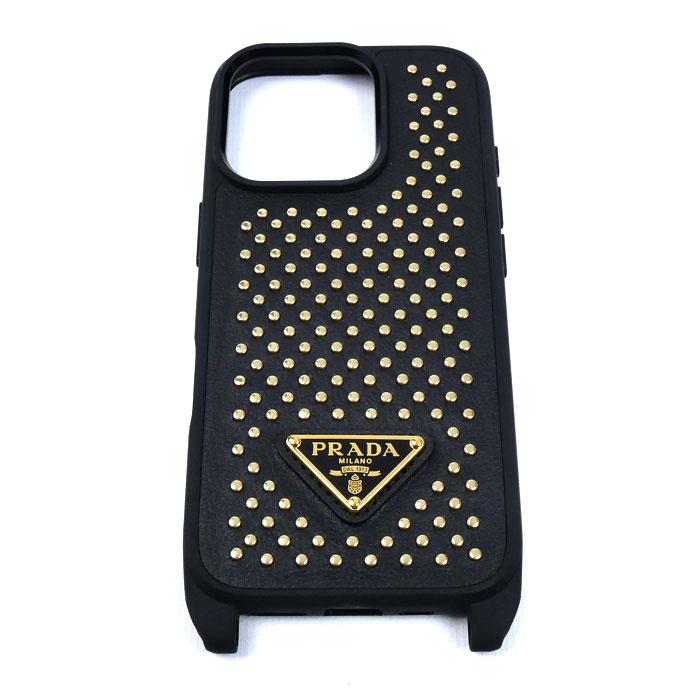 PRADA（プラダ） 16Pro iPhoneケース ブラック 1ZH209_2C3H_F0018