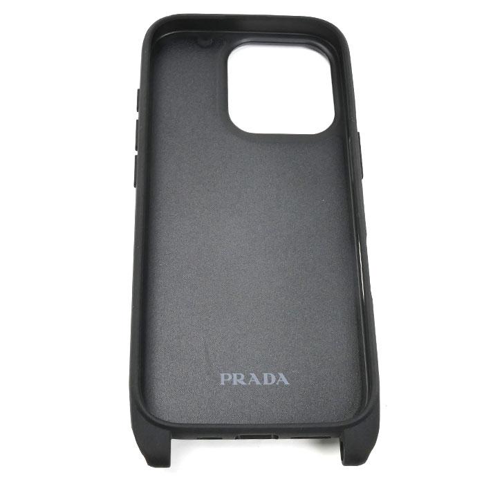 PRADA（プラダ） 16Pro iPhoneケース ブラック 1ZH209_2C3H_F0018