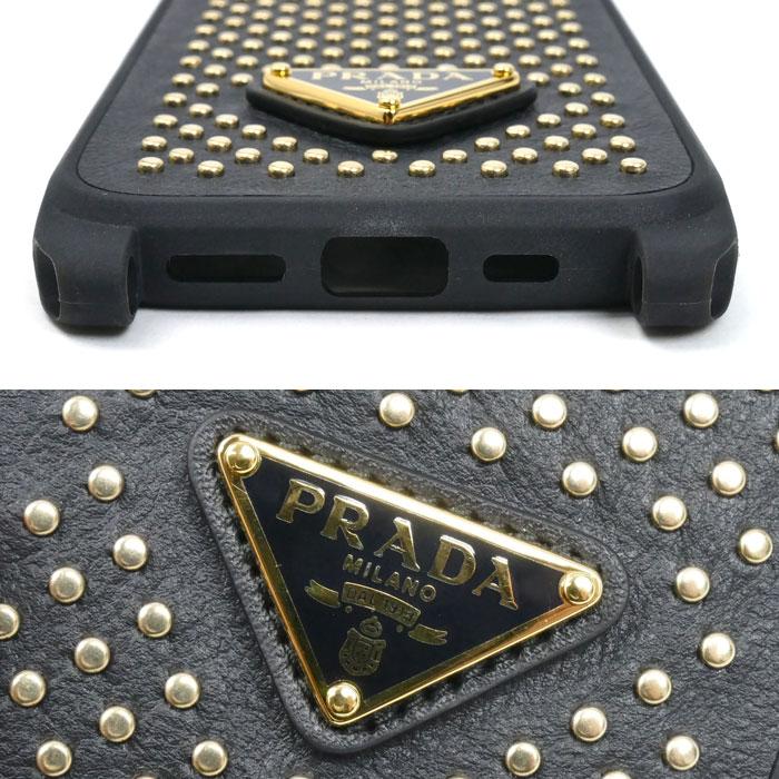 PRADA（プラダ） 16Pro iPhoneケース ブラック 1ZH209_2C3H_F0018