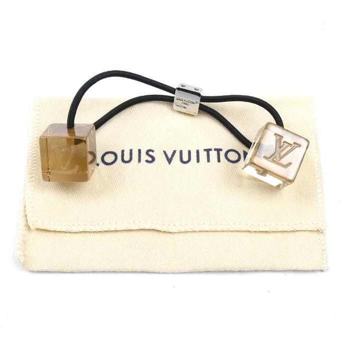 LOUIS VUITTON ルイ・ヴィトン ヘアキューブ LVスパークス  ヘアアクセサリー M02834 レディース 中古 美品_4