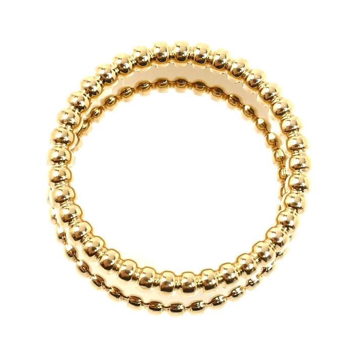 Van Cleef & Arpels ヴァンクリーフ＆アーペル K18YG ペルレ シニア