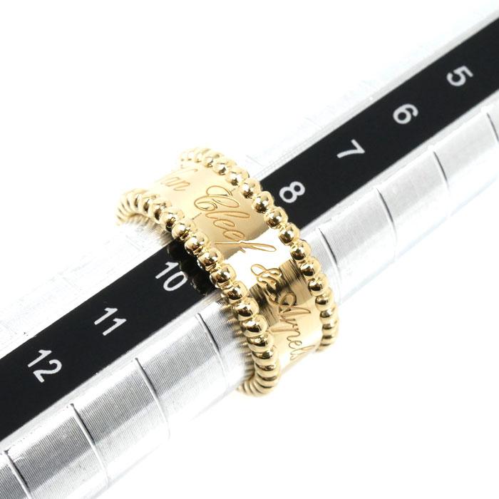 Van Cleef & Arpels ヴァンクリーフ＆アーペル K18YG ペルレ シニア