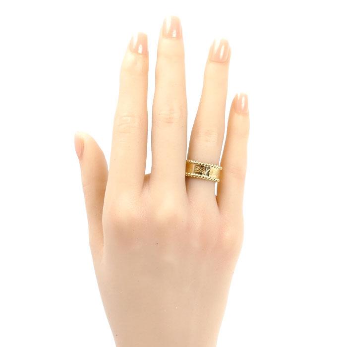 Van Cleef & Arpels ヴァンクリーフ＆アーペル K18YG ペルレ シニア