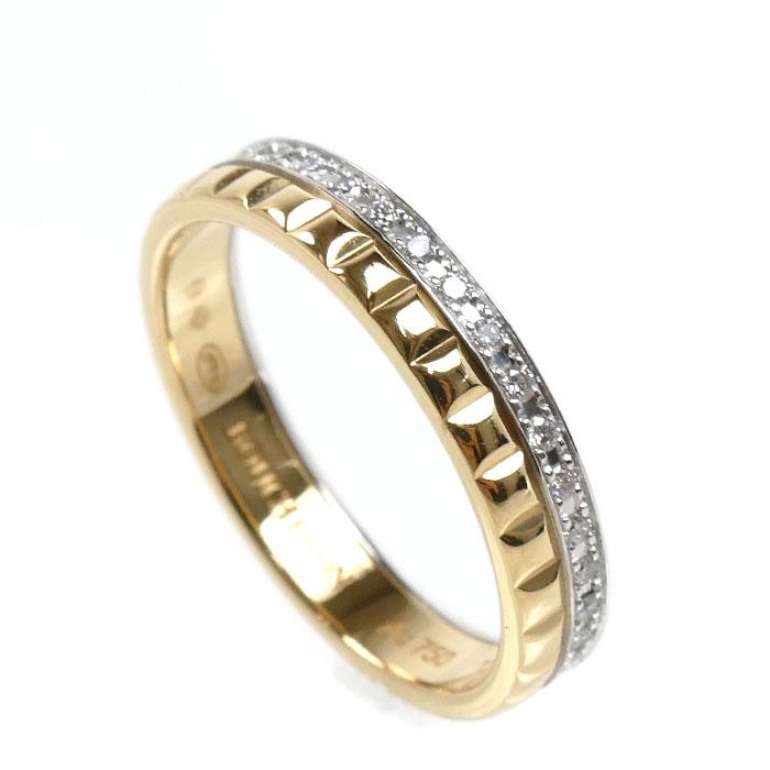 BOUCHERON ブシュロン キャトル ラディアント リングK18YG 美品 BOUCHERON（ブシュロン） K18YG K18WG キャトル ラディアント リング