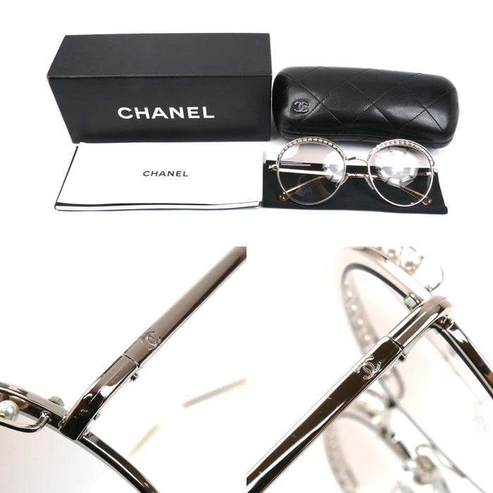 CHANEL（シャネル） ココマーク サングラス ピンクゴールド 4247-H