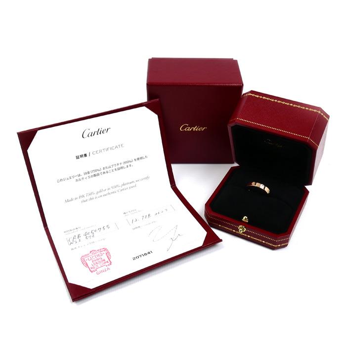 Cartier（カルティエ） K18PG ピンクゴールド ミニラブ 1Pダイヤ