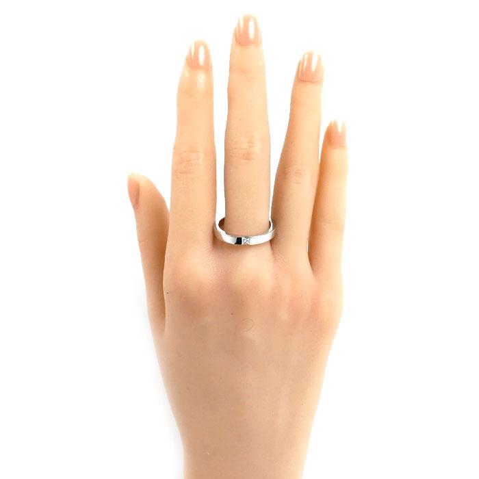 HARRY WINSTON ハリーウィンストン Pt950プラチナ プリンセスカット