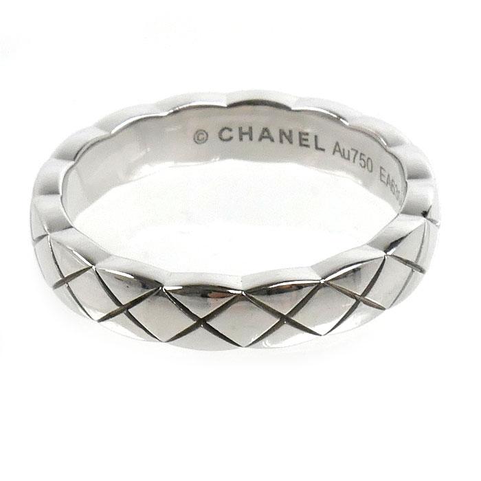 CHANEL（シャネル） K18WG ホワイトゴールド ココクラッシュ リング