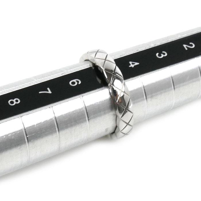 CHANEL（シャネル） K18WG ホワイトゴールド ココクラッシュ リング
