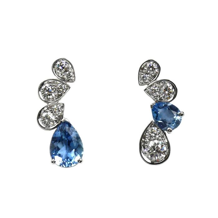 CHAUMET（ショーメ） K18WG ジョゼフィーヌ ロンド デグレット ピアス