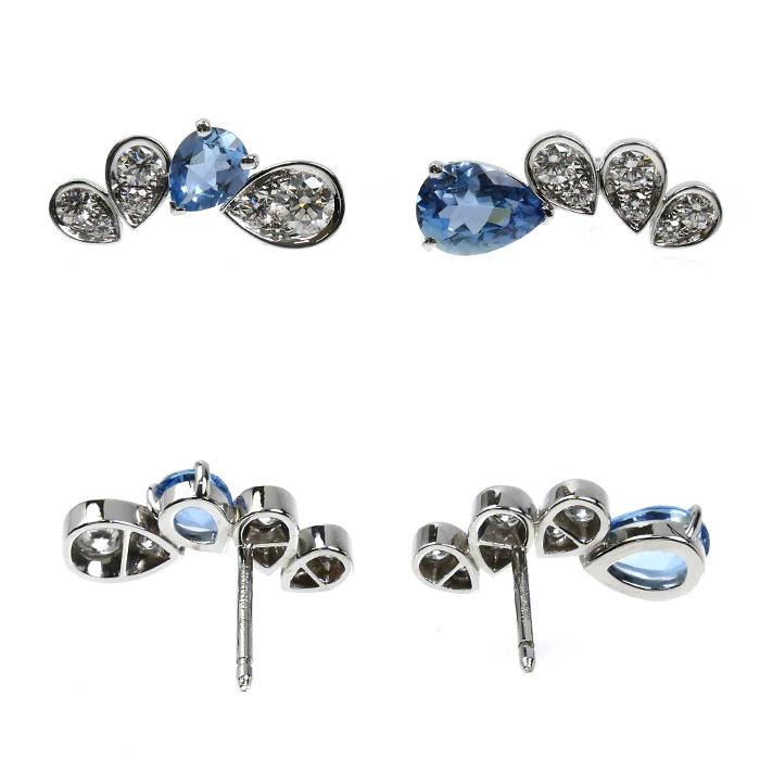 CHAUMET（ショーメ） K18WG ジョゼフィーヌ ロンド デグレット ピアス
