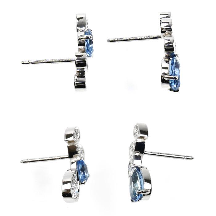 CHAUMET（ショーメ） K18WG ジョゼフィーヌ ロンド デグレット ピアス