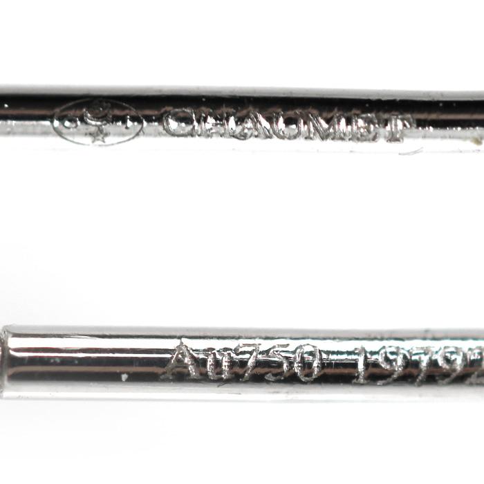 CHAUMET（ショーメ） K18WG ジョゼフィーヌ ロンド デグレット ピアス