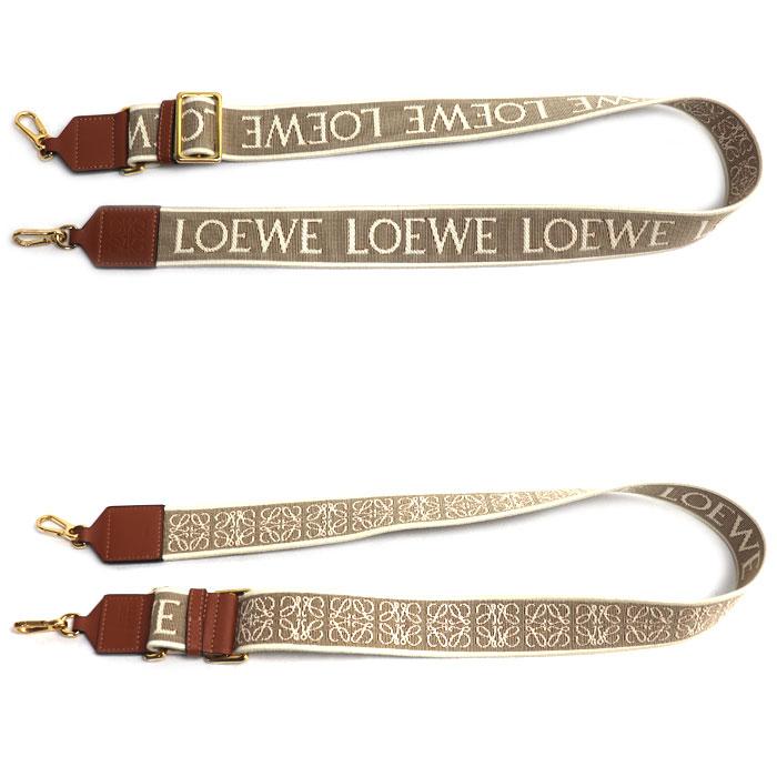 LOEWE（ロエベ） アナグラム ショルダーストラップ ベージュ/タン 