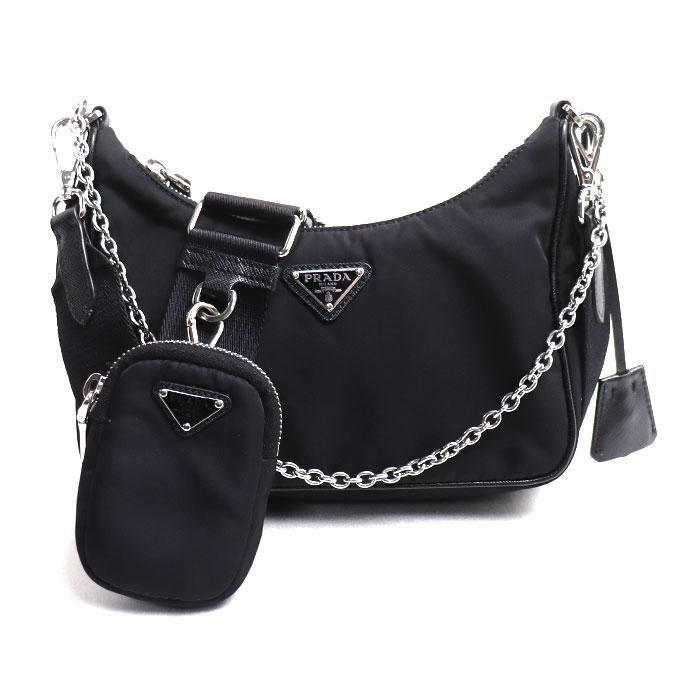 PRADA（プラダ） 2Wayショルダーバッグ ブラック 1BH204_R064_F0002