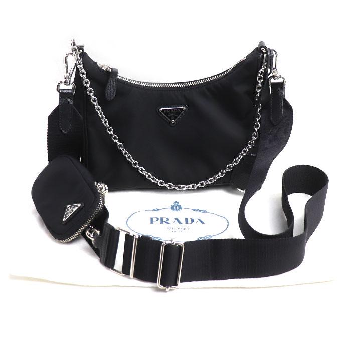 PRADA（プラダ） 2Wayショルダーバッグ ブラック 1BH204_R064_F0002