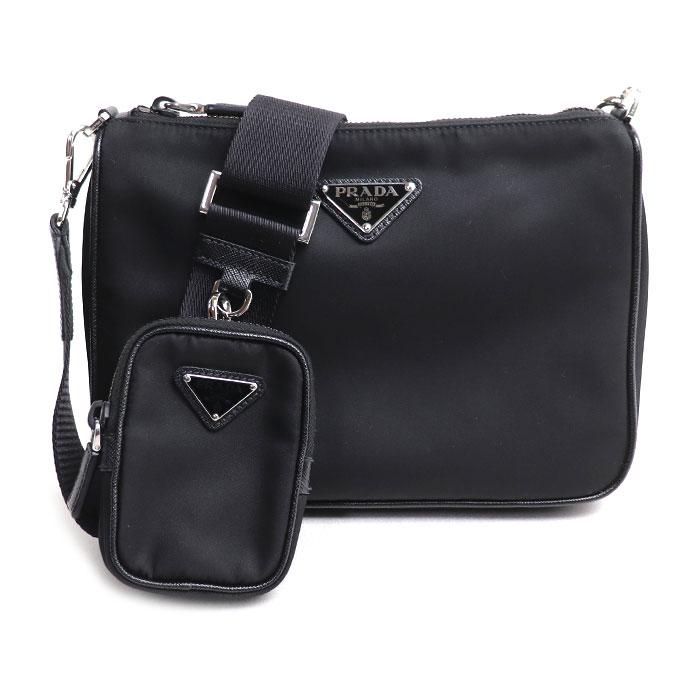 PRADA プラダ ショルダーバッグ テスート 黒 PRADA（プラダ） テスート ショルダーバッグ ブラック