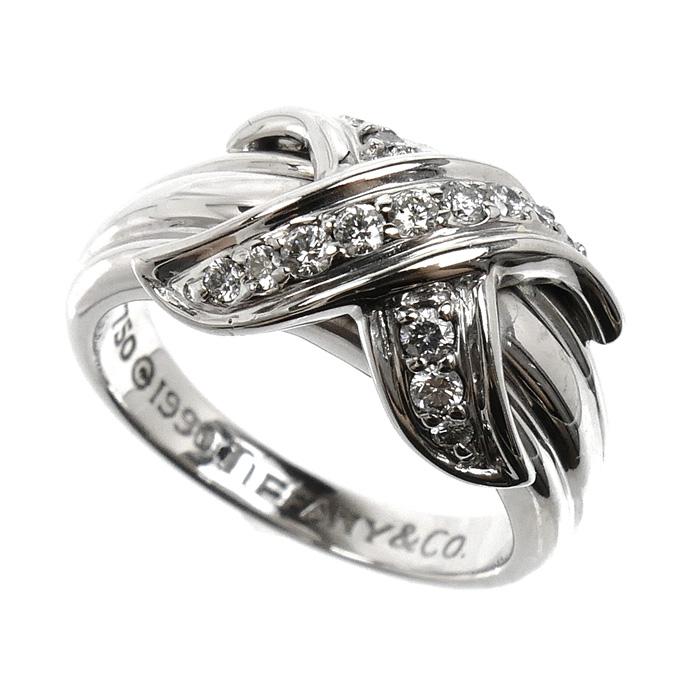 TIFFANY&Co.（ティファニー） K18WG ホワイトゴールド シグネチャー