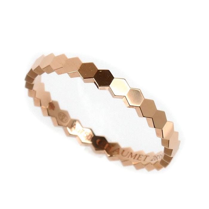 CHAUMET（ショーメ） K18PG ピンクゴールド ビーマイラブ ハニカム