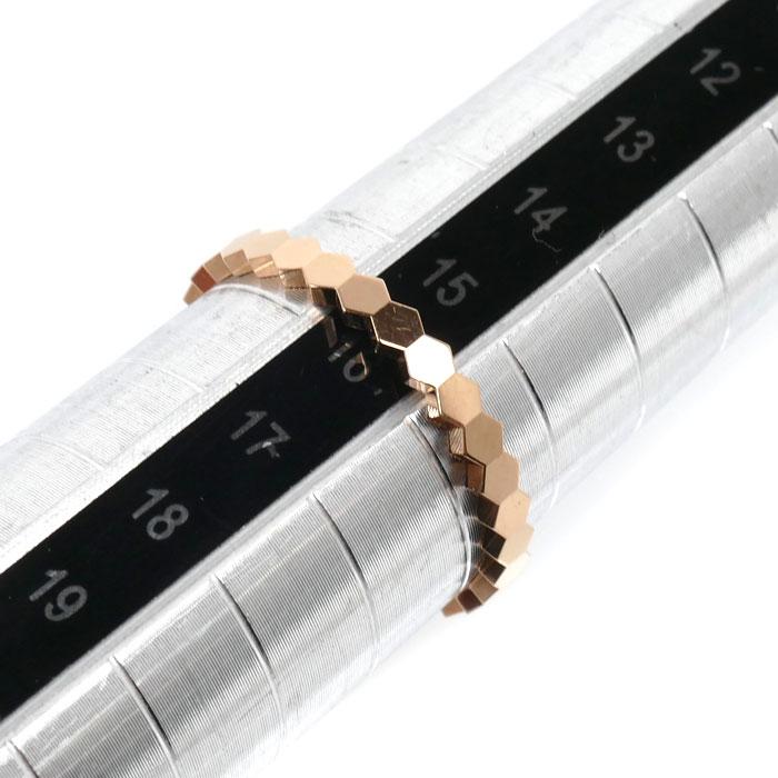CHAUMET（ショーメ） K18PG ピンクゴールド ビーマイラブ ハニカム