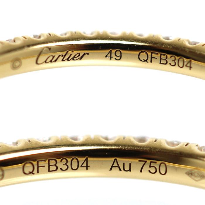 Cartier（カルティエ） K18YG エタンセル ドゥ フルエタニティ リング