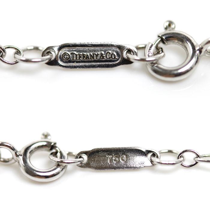 TIFFANY&Co.（ティファニー） K18WG ホワイトゴールド オーバルリンク 