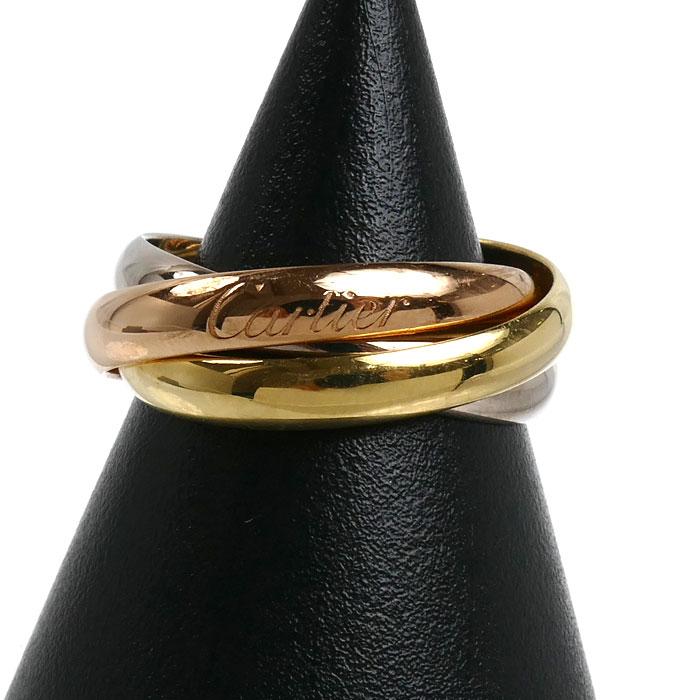 Cartier（カルティエ） K18YG/PG/WG トリニティ リング・指輪 B4052753 