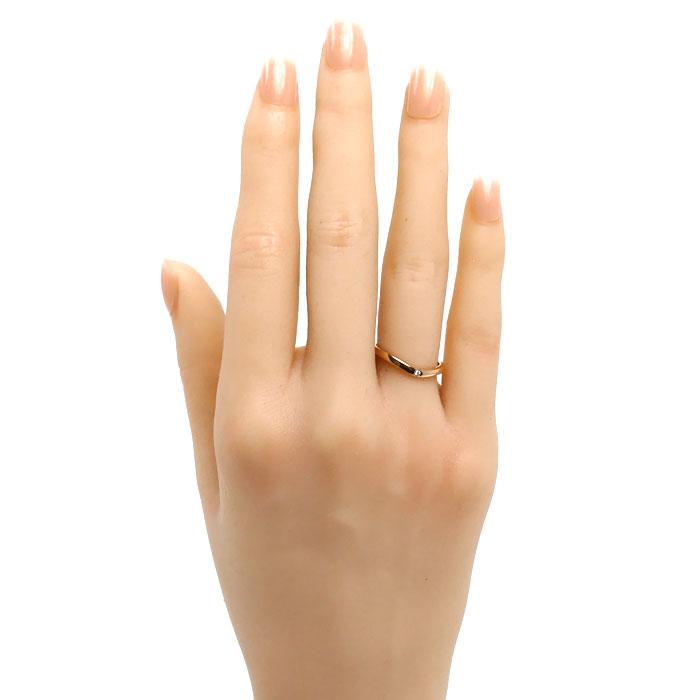 Cartier（カルティエ） K18PG バレリーナ カーブ ウェディング 3P