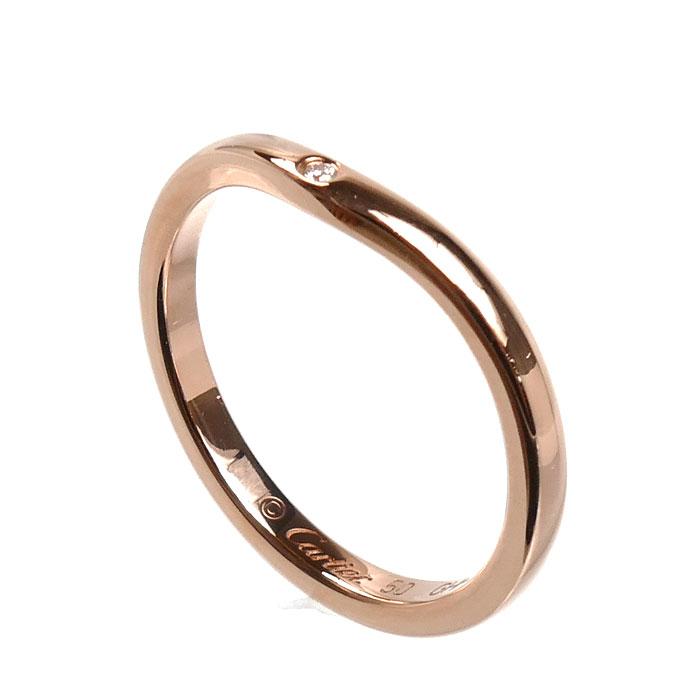 Cartier（カルティエ） K18PG バレリーナ カーブ ウェディング 3P