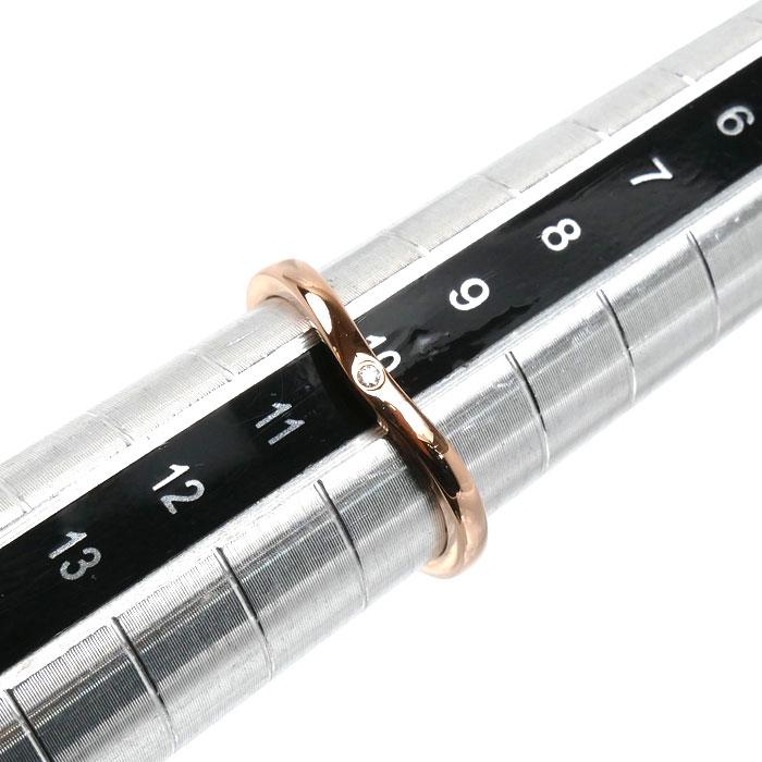 Cartier（カルティエ） K18PG バレリーナ カーブ ウェディング 3P