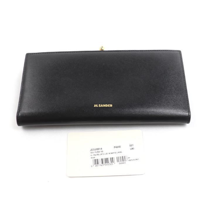 JIL SANDER（ジルサンダー） GOJI PURSE MD 長財布 ブラック J07UI0014