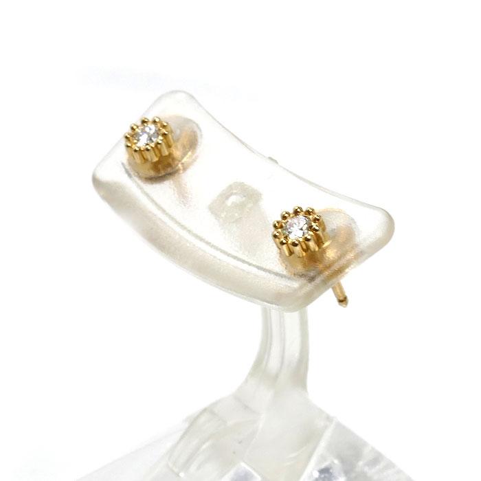 Dior ゴールド ピアス Dior ディオール K18YG イエローゴールド ミミローズ ピアス